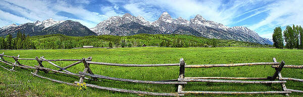 Grandtetons Art Print featuring the photograph The Grand Tetons #5 by Phil Koch