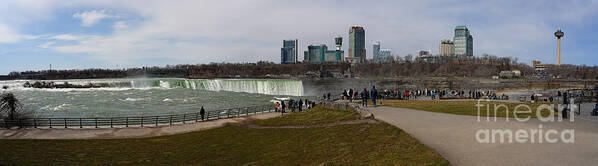 Terrapin Point Art Print featuring the photograph Terrapin Point of Niagara Falls by fototaker Tony