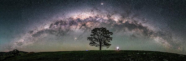 Astrophotography Art Print featuring the photograph Wonderful Milky Way by Ari Rex