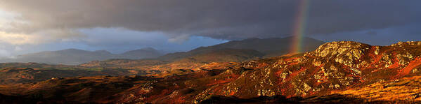  Strathglass Landscape Art Print featuring the photograph Strathglass landscape by Gavin Macrae