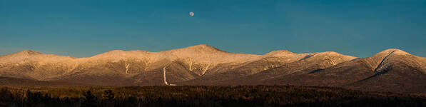 Mount Clay Art Print featuring the photograph The Presidential Range White Mountains New Hampshire #1 by Brenda Jacobs