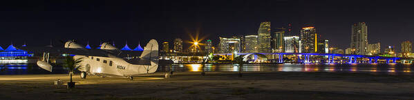 Architecture Art Print featuring the photograph Miami Downtown Skyline #10 by Raul Rodriguez