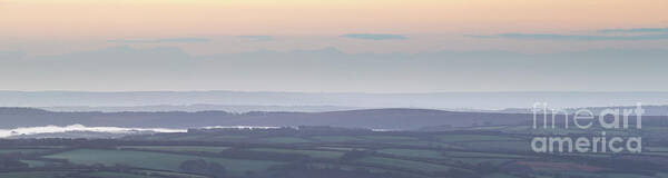 Exmoor Art Print featuring the photograph Dunkery Hill Morning by Andy Myatt