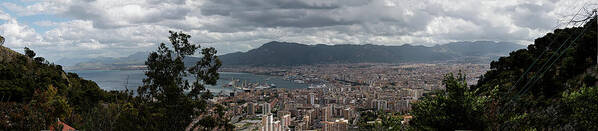  Art Print featuring the photograph Panorama Palermo by Patrick Boening