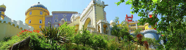 Sintra Art Print featuring the photograph Sintra Castle by Patricia Schaefer