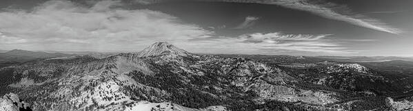 Lassen Volcanic National Park Art Print featuring the photograph Lassen Panorama #1 by Mountain Dreams