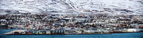 Northern Art Print featuring the photograph Akureyri by Robert Grac