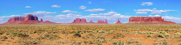 Monument Valley Art Print featuring the photograph Wild West by Az Jackson