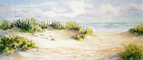 Cape Cod Art Print featuring the painting Cape Afternoon II by Vikki Bouffard