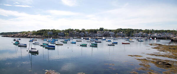 Rockport Art Print featuring the photograph Rockport MA by Natalie Rotman Cote