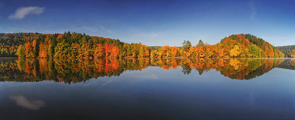 Landscape Art Print featuring the photograph Autumn by Burger Jochen