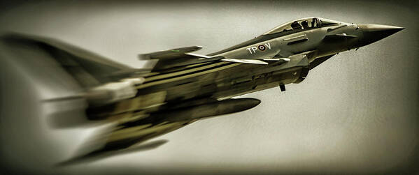 Jet Art Print featuring the photograph Eurofighter Typhoon by Martin Newman