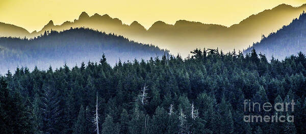 Mountains Art Print featuring the photograph Morning Mountains by Barry Weiss