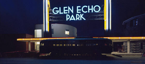 Us Art Print featuring the photograph Neon Park by Jan W Faul