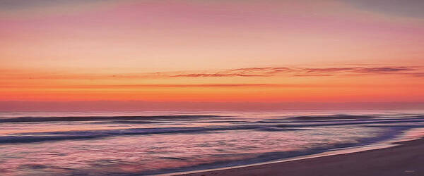Beach Art Print featuring the photograph Playalinda Sunrise Mug Shot by John M Bailey