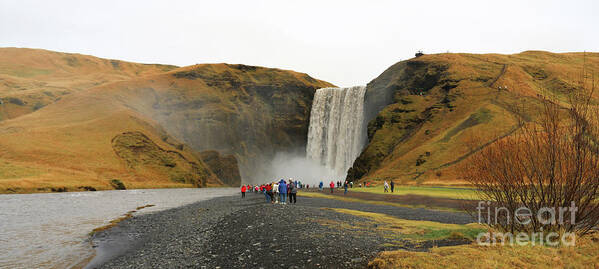 Skogafoss Art Print featuring the photograph Skogafoss 6736 by Jack Schultz