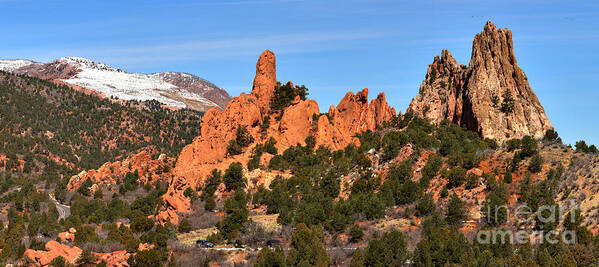 Garden Of The Gods High Point Art Print featuring the photograph The High Point View by Adam Jewell