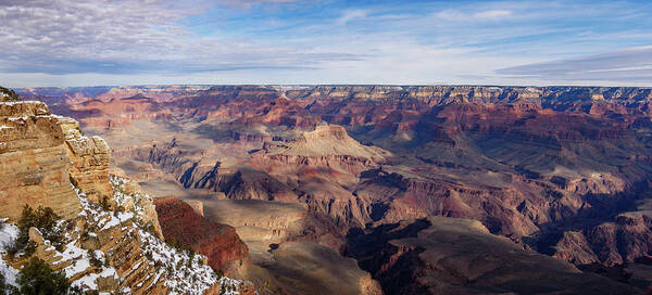 American Southwest Art Print featuring the photograph Mather Point Panorama by Todd Bannor