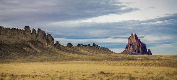 Shiprock Art Print featuring the photograph Shiprock by Candy Brenton