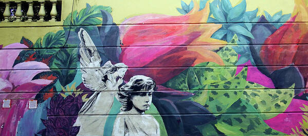 Street Art Art Print featuring the photograph Street Art Buenos Aires 7 by Kurt Van Wagner