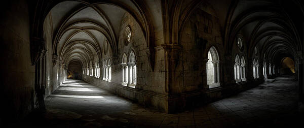 Cloister Art Print featuring the photograph The cloister of prophecy by Micah Offman
