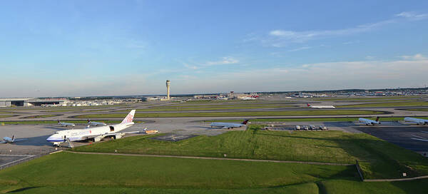 Planes Art Print featuring the photograph Airport by Dmdcreative Photography