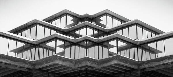 San Diego Art Print featuring the photograph Geisel Library by William Dunigan