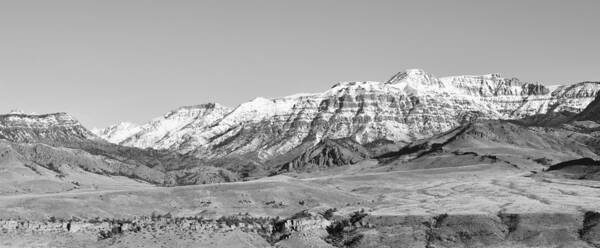 Western Art Art Print featuring the photograph Jim Mountain by Alden White Ballard