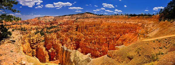 Bryce Canyon Art Print featuring the photograph Bryce Canyon Panorama by Greg Norrell