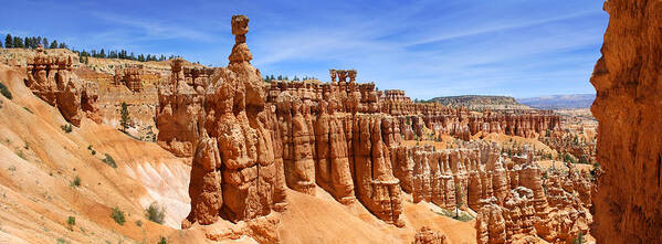 Landscape Art Print featuring the photograph Bryce Canyon Panoramic by Mike McGlothlen