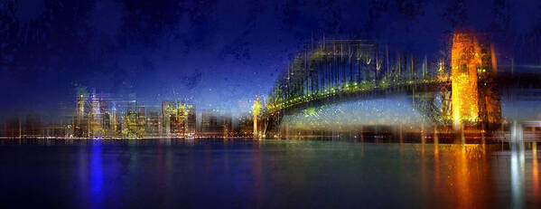 Colorspot Art Print featuring the photograph City-Art SYDNEY by Melanie Viola