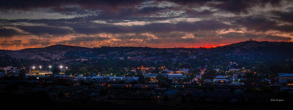 Paso Robles Art Print featuring the photograph End of Summer by Tim Bryan