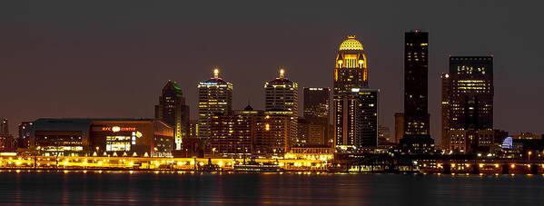 Louisville Art Print featuring the photograph Louisville Skyline by Sean Allen