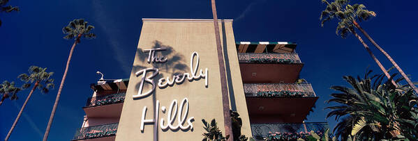 Photography Art Print featuring the photograph Low Angle View Of A Hotel, Beverly by Panoramic Images