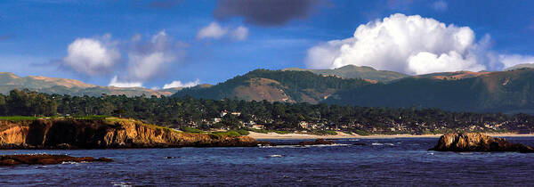 Monterey Bay Art Print featuring the photograph Monterey Bay California by Lynn Bolt