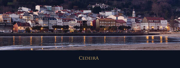 Cedeira Art Print featuring the photograph Panorama of Cedeira Galicia Spain by Pablo Avanzini