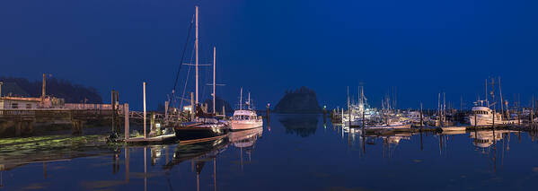 Ship Art Print featuring the photograph Quiet Harbor by Jon Glaser