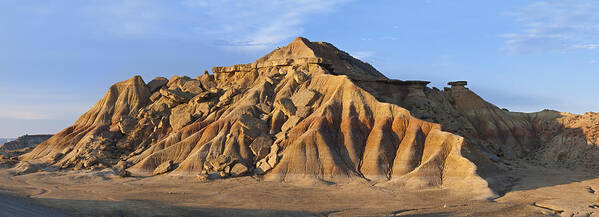 Albert Lleal Art Print featuring the photograph Rock Formation Bardenas Reales Navarra by Albert Lleal