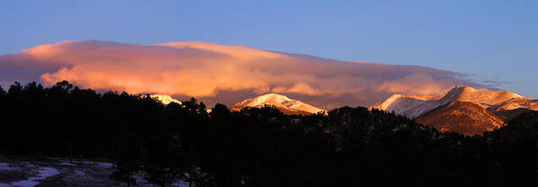 Sunrise Art Print featuring the photograph Rocky Mountain Sunrise by Craig Burgwardt