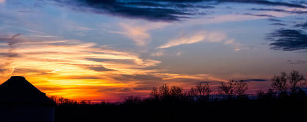 Sky Art Print featuring the photograph Sky Full Of Color by Holden The Moment