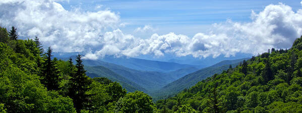 Valley View Art Print featuring the photograph Valley View by Carolyn Derstine