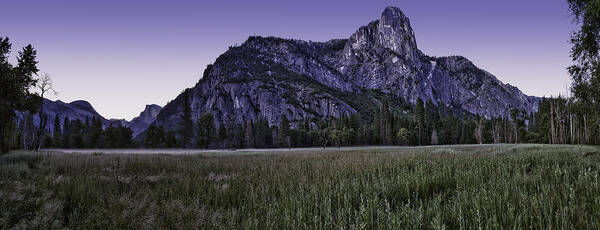 Yosemite Art Print featuring the photograph Leidig Meadow by Nathaniel Kolby
