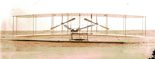 Wright Brothers 1903 Machine Art Print featuring the photograph Wright Brothers 1903 Machine by Padre Art