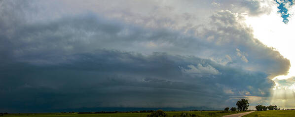 Nebraskasc Art Print featuring the photograph 9th Storm Chase 2015 071 by NebraskaSC