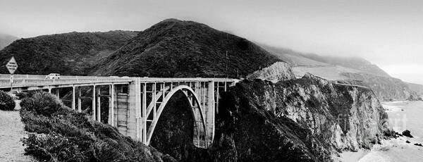America Art Print featuring the photograph Bixby Bridge - Big Sur - California by Carlos Alkmin