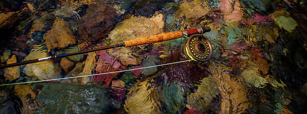 Flyfishing Art Print featuring the photograph Flyfishing Essentials by Thomas Nay