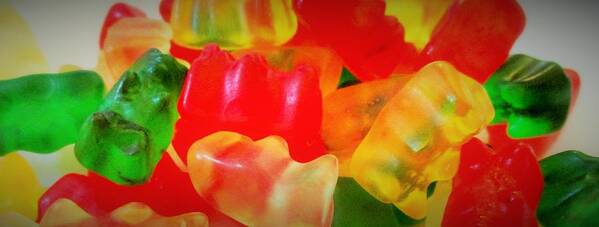 Candy Art Print featuring the photograph Gummies by Martin Cline