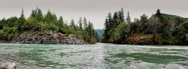 Del Norte County Art Print featuring the photograph North Fork and Middle Fork of Smith River by Betty Depee