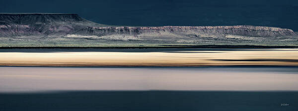 Alvord Desert Art Print featuring the photograph Alvord Panoramic 3 by Leland D Howard