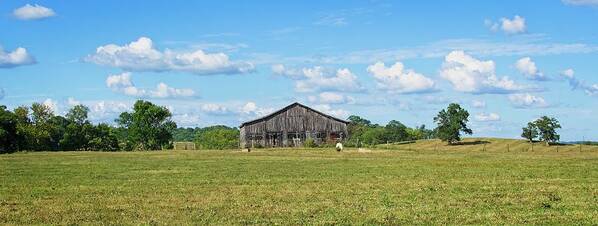 Landscape Art Print featuring the photograph Old Barn 1 by John Benedict